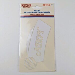 NEW Stranger Things Scoops Ahoy Decal/Sticker Season 3